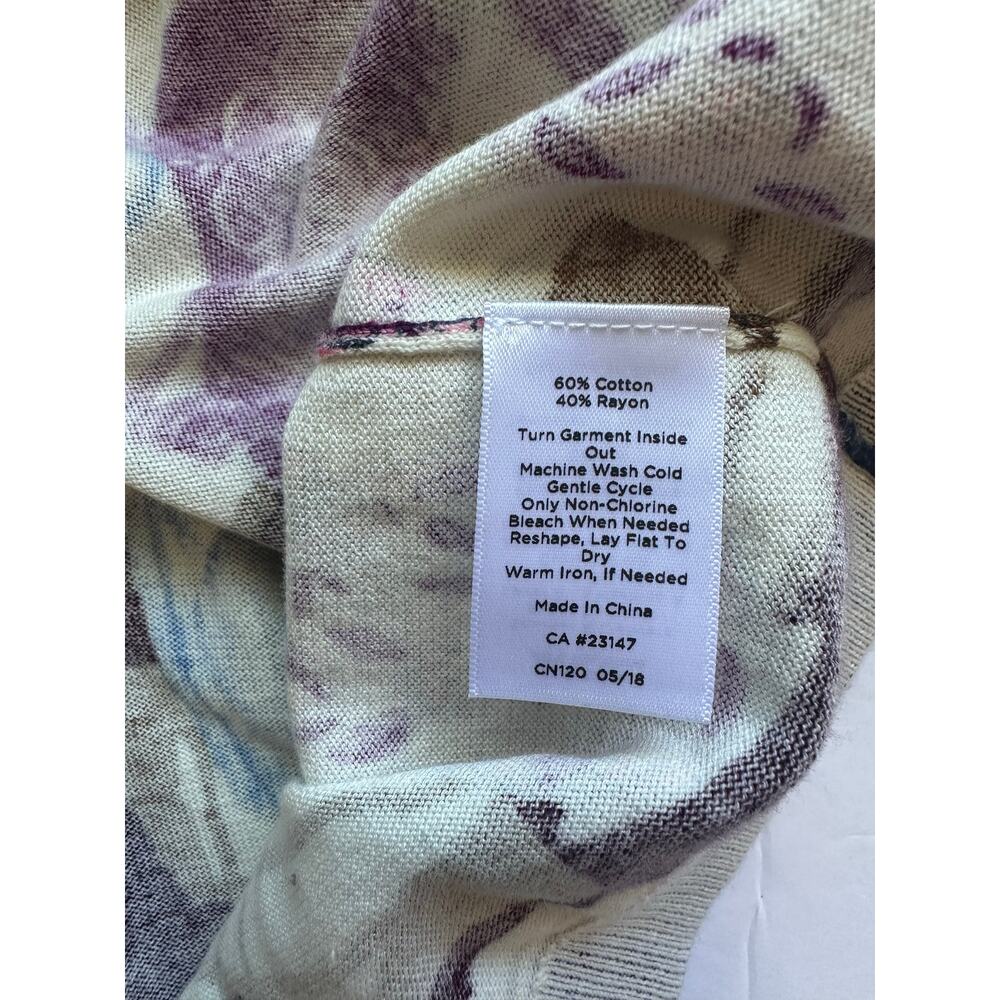 Talbots Women's Tea Party
Print Button-Front
Cardigan Sweater - Size M - Picture 4 of 10